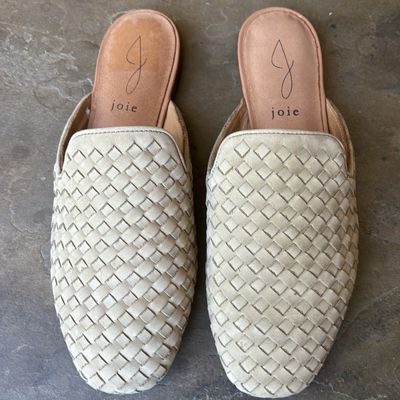 Joie Leather Woven Weave Mule - Picture 3 of 11